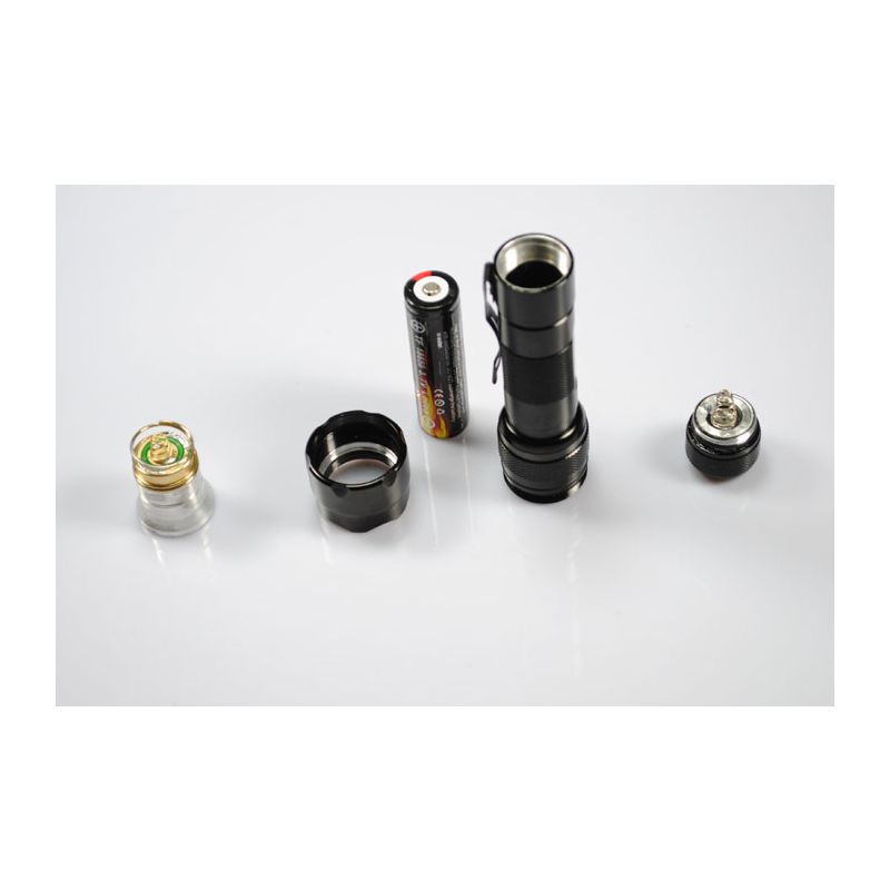 Ultrafire WF-502B LED-ficklampa 1200 lumens 5 lägen hållbar konstruktion camping utomhus gratis frakt