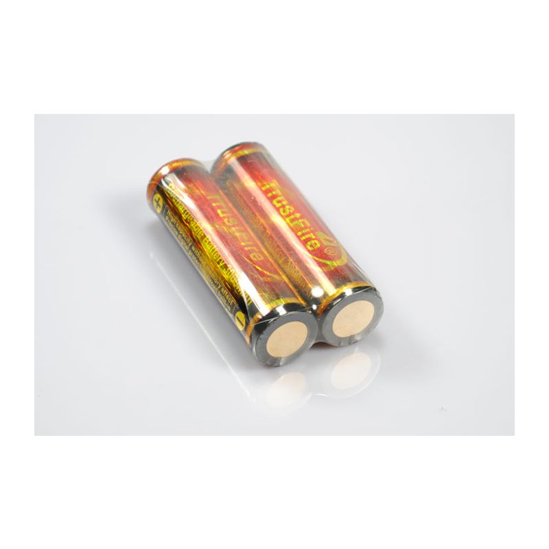 Trustfire skyddade 18650 3000mAh Li-ion batterier 1 par kraftfull pålitlig energikälla högkvalitativa batterier