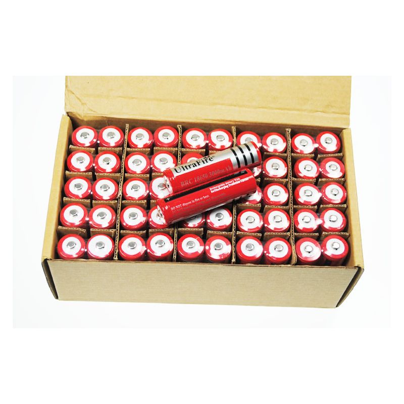 Upptäck ULTRAFIRE BRC 3000mAh 3.7V 18650 batteri med hög kapacitet och långvarig prestanda för pålitlig användning