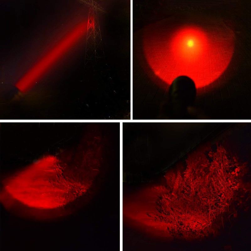 UltraFire WF-502B.2 XP-E2 LED ficklampa för nattvandring fisketurer och nattliga djurliv observationer