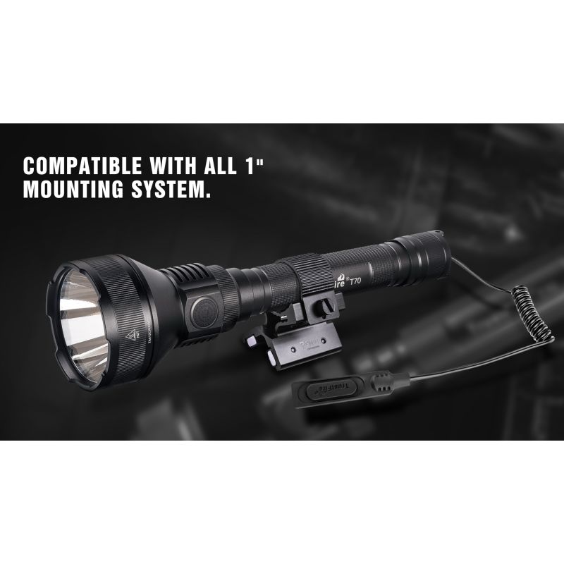 Trustfire T70 Kit uppladdningsbar LED-ficklampa 2300 lumen lång räckvidd perfekt för utomhusäventyr jakt