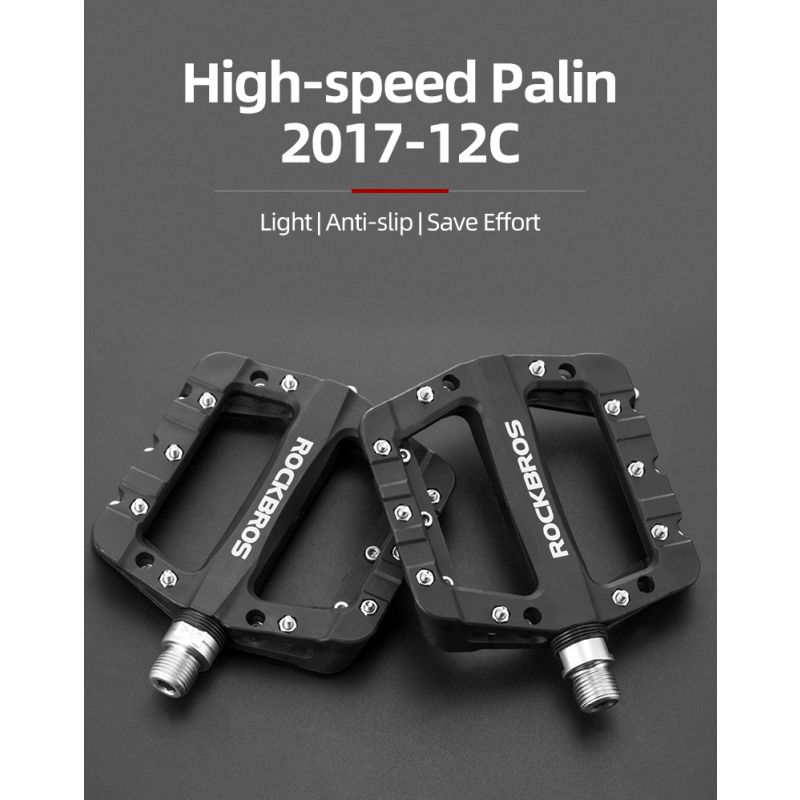 ROCKBROS Ultralätt Tätningslager Cykelpedaler Cykeldelar för MTB BMX Landsväg Hållbara och Högkvalitativa