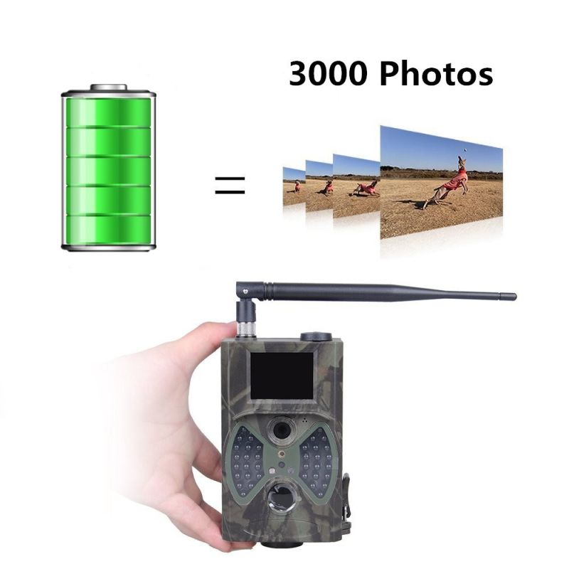 HC-300M 12MP 1080p jaktkamera med nattseende infraröda funktioner för viltövervakning och utomhusutrustning