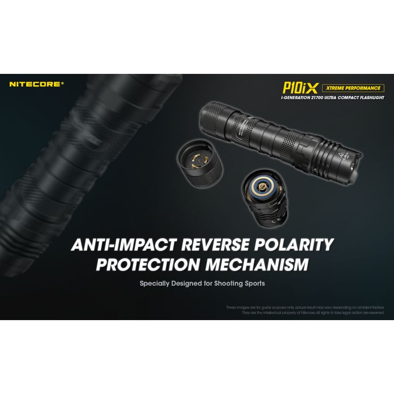 Upptäck Nitecore P10iX LED-ficklampa 4000 lumen för utomhusäventyr kompakt och pålitlig med strobe-funktion