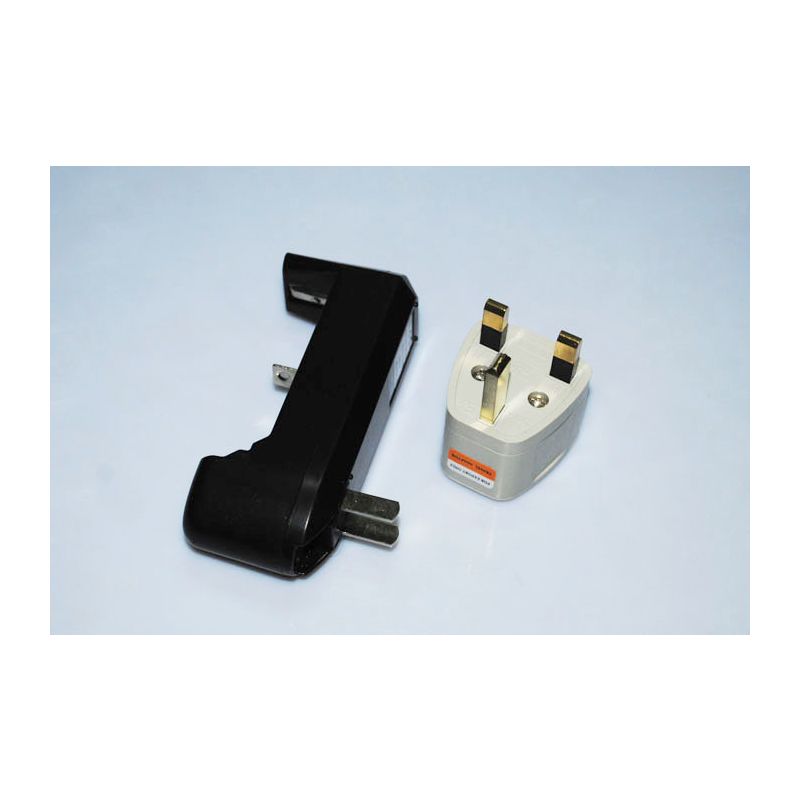 UltraFire Singelcellsladdare för 18650 16340 AA AAA CR123A uppladdningsbart batteri mångsidig och bärbar