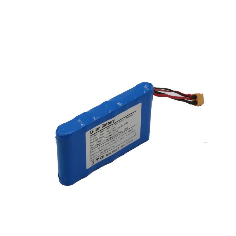 Högpresterande 25,2V batteripaket 18650 Li-Ion för fyrhjuligt skateboardbatteri hållbar lättviktigt energilösning