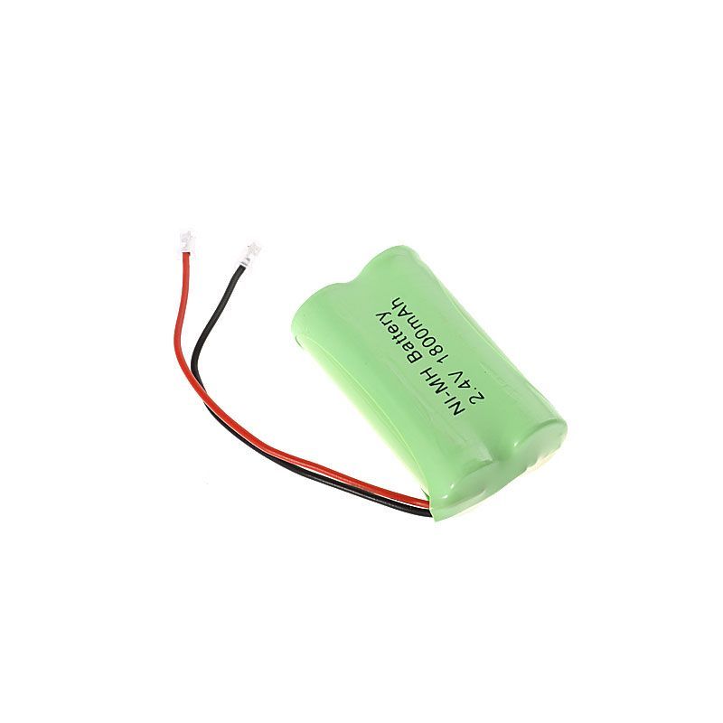 2,4V AA 1800mAh Ni-MH hög kapacitet uppladdningsbart batteri miljövänligt batteri för elektronik och leksaker