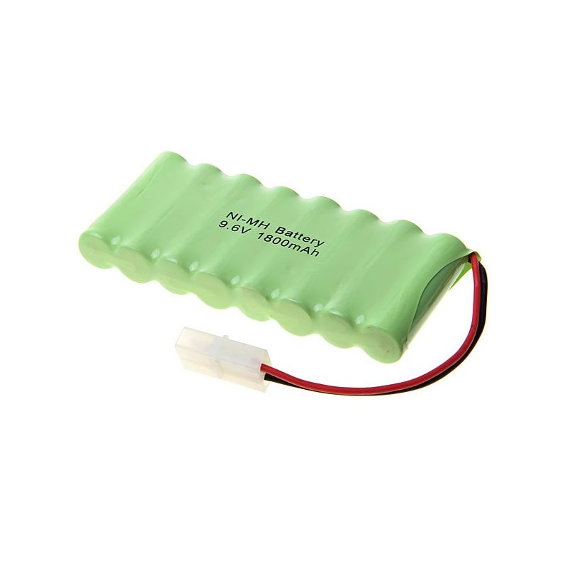 8st Ni-MH AA 9.6V 1800mAh Laddningsbart Batteripaket - Högkapacitet för Modellplan & Leksaksbil