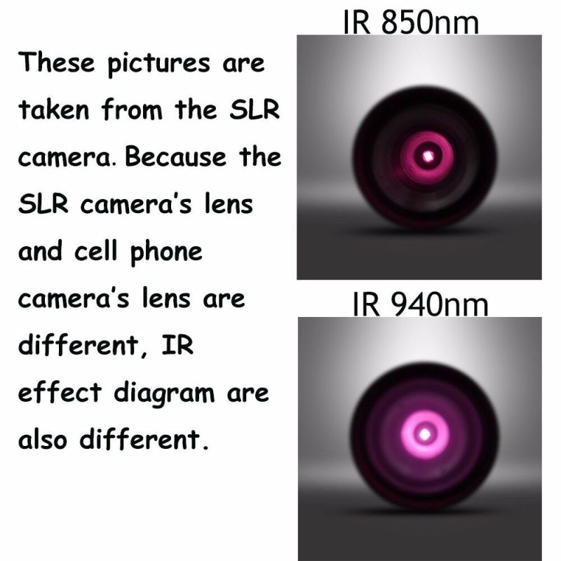 UniqueFire UF-1505 IR ficklampa 850NM LED nattbruk zoombar kompakta utomhusutrustning stöttålig vattentät