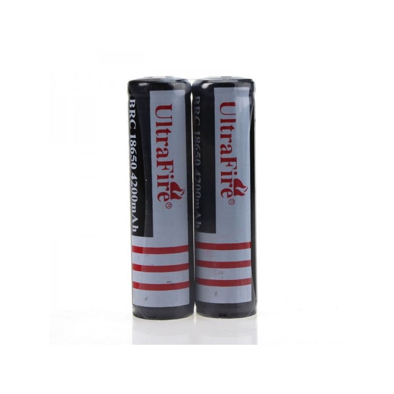 UltraFire BRC 4200mAh 3.7V 18650 Li-ion batteri hög prestanda pålitlig kraft för ficklampa och tekniska enheter