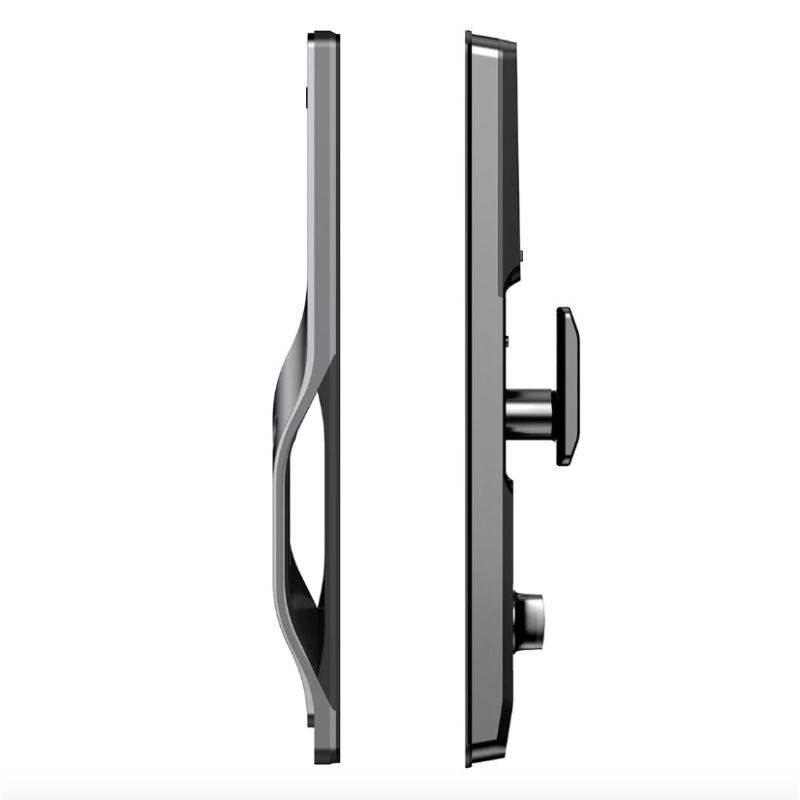 Tuya Wifi 3D ansiktsigenkänning Smart dörrlås med säkerhetskamera Biometrisk upplåsning för smart hem