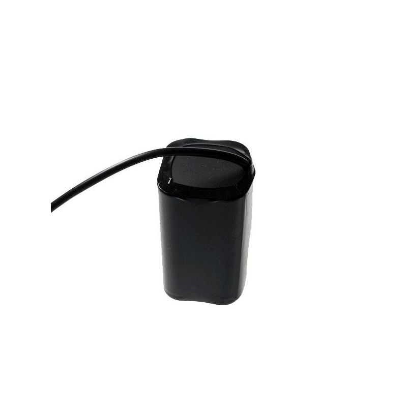 5521 DC-gränssnitt 8,4V batteriset med hög kapacitet 4*18650 cykelljusbatteri i lättvikt kardborrefodral