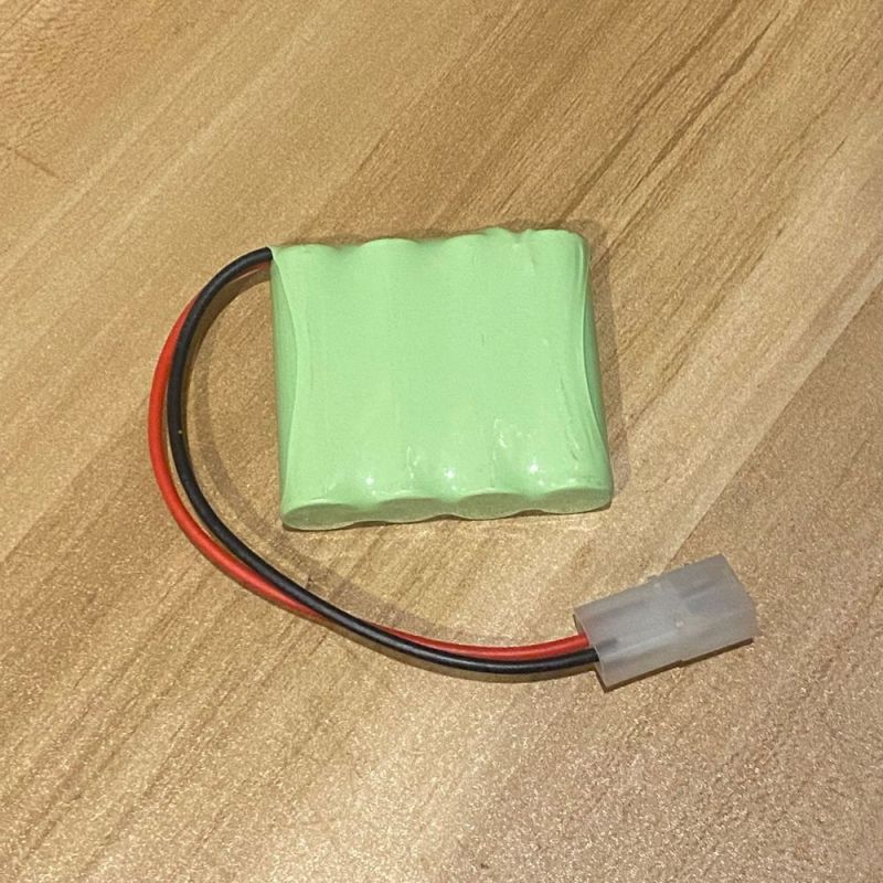 4,8V AA 1800mAh Ni-MH uppladdningsbart batteri miljövänligt högkapacitetsbatteri portabel elektronik