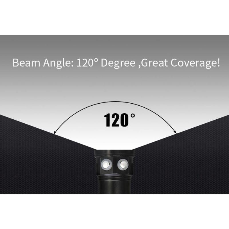 Upptäck havet med UV dykficklampa QH14 QH27 20000 lumen LED nattdykning hållbar konstruktion för äventyr