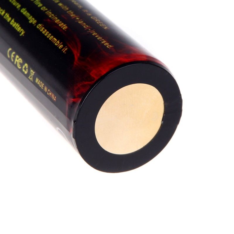TrustFire TF 26650 3.7V 5000mAh batteri hög kapacitet laddningsbart Li-ion miljövänligt för ficklampor fläktar