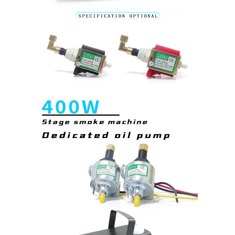 Oljespumpkraftpump 55DCB för rökmaskiner Tyst prestanda precisionsoljekontroll 110V 220V dimmaskin