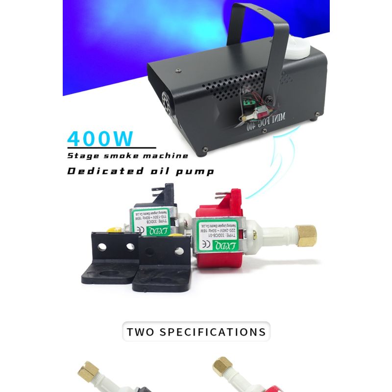 Oljespumpkraftpump 55DCB för rökmaskiner Tyst prestanda precisionsoljekontroll 110V 220V dimmaskin