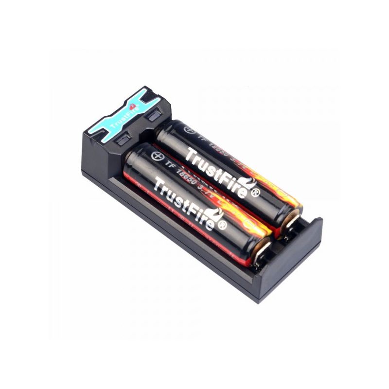 TrustFire TR-016 Micro USB-batteriladdare med trestegs laddning för optimal prestanda och uppladdningsbara batterier