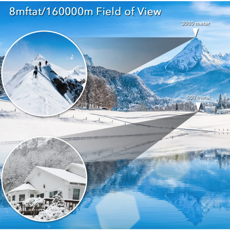 60x60 BAK4 Optisk Kikare för Fågelskådning och Långdistansobservation med Avancerad Optisk Teknologi