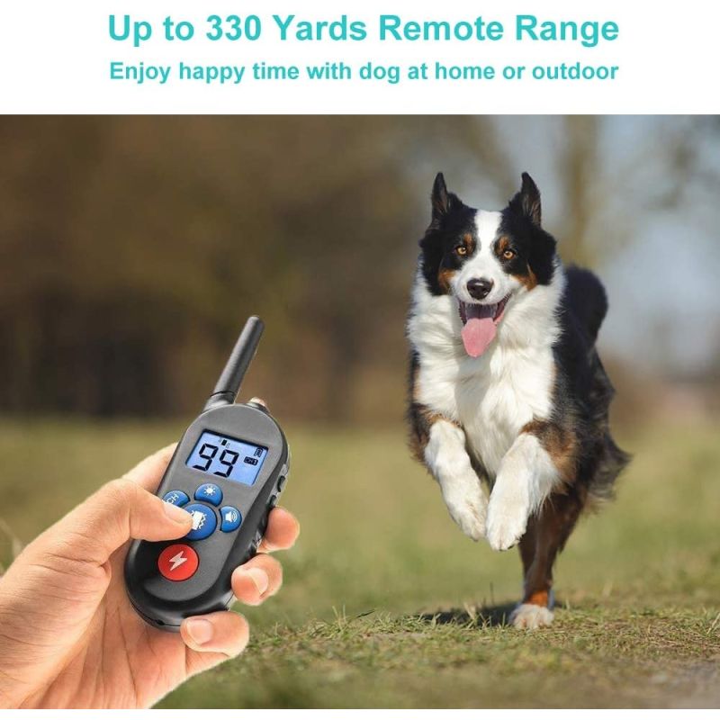 Upptäck effektiv husdjursträning med vårt 800 m elektroniska hundträningshalsband för små medelstora hundar