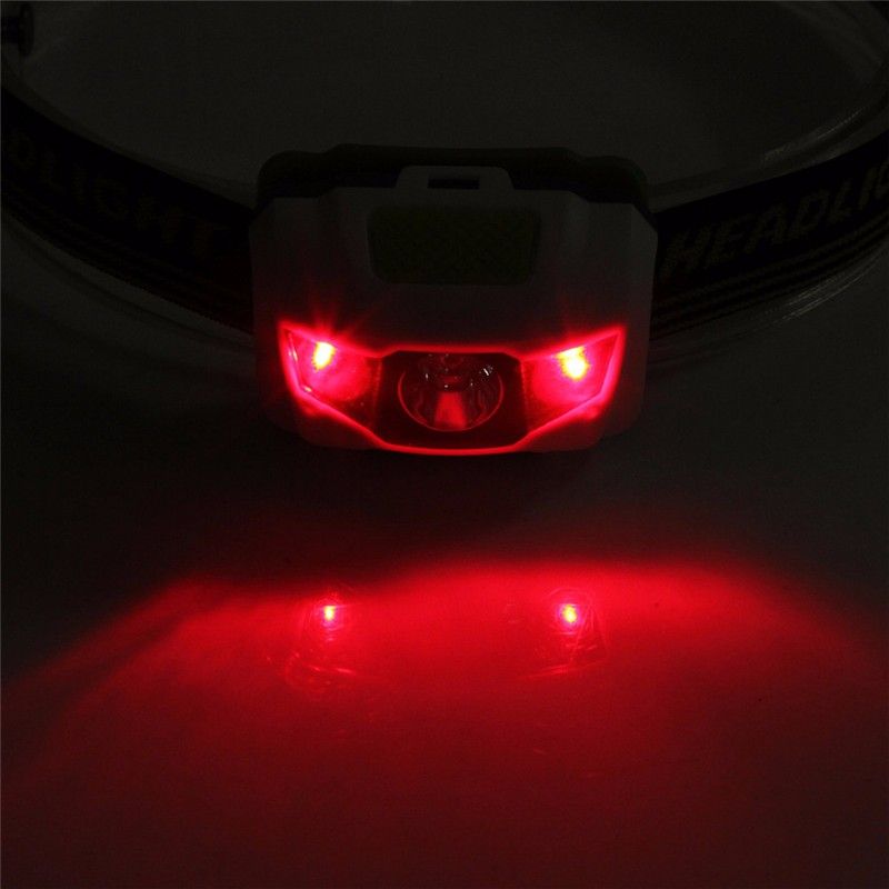 Uppladdningsbar LED pannlampa med ergonomisk design perfekt för utomhusäventyr och handsfree belysning