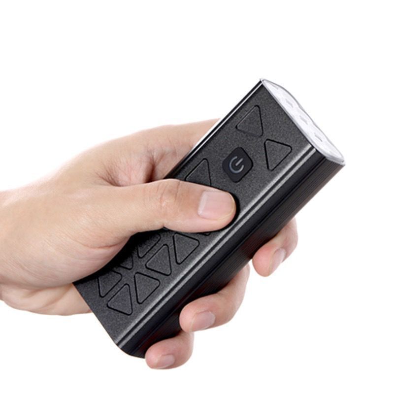 NiteBeam BR08 ljusstark cykellampa 10000 lumen USB uppladdningsbar säkerhetsljus för nattlig cykling