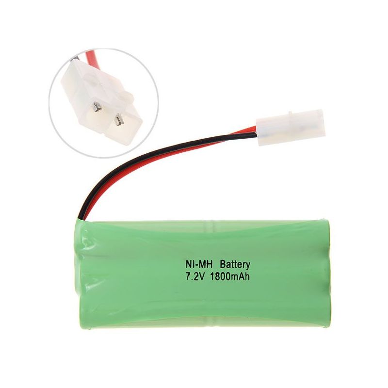 7,2V AA 1800mAh Ni-MH miljövänligt batteri hög kapacitet för leksaksbatteri eller modellflygplansbatteri