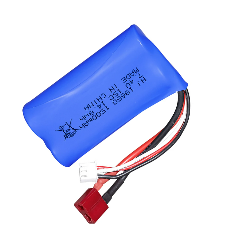 Högpresterande 7,4V 1500mAh 15C 18650 Li-ion batteri för drönare och RC racing hög urladdningshastighet