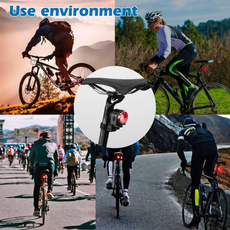 Upptäck ANTUSI A8 Racercykel med Stöldskyddslarm och Automatisk Broms för ökad säkerhet Cykling Bakljus 700mAh