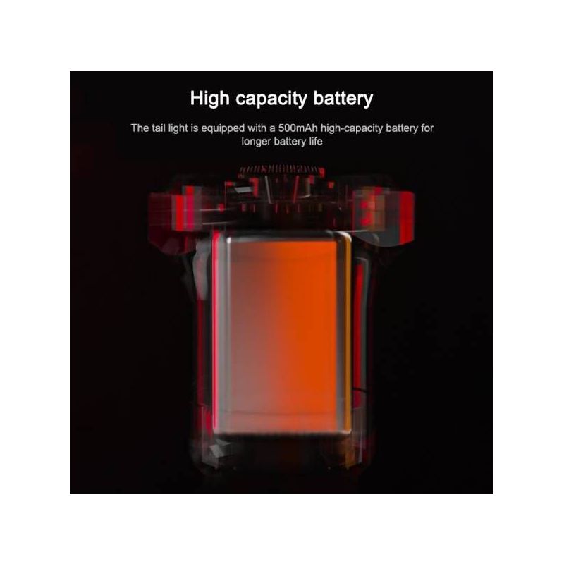 MEROCA MX2 Mountainbike Ljus med Smart Sensor USB Laddning och COB LED för Cykelsäkerhet och Synlighet