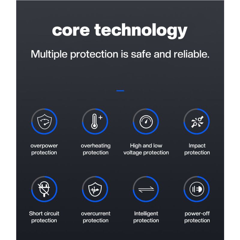 Ren sinusvågsinverter 3000W-8000W för husbil Kompakt design Toppeffekt för känslig elektronik Off-grid användning