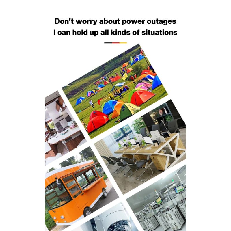 Ren sinusvågsinverter 3000W-8000W för husbil Kompakt design Toppeffekt för känslig elektronik Off-grid användning