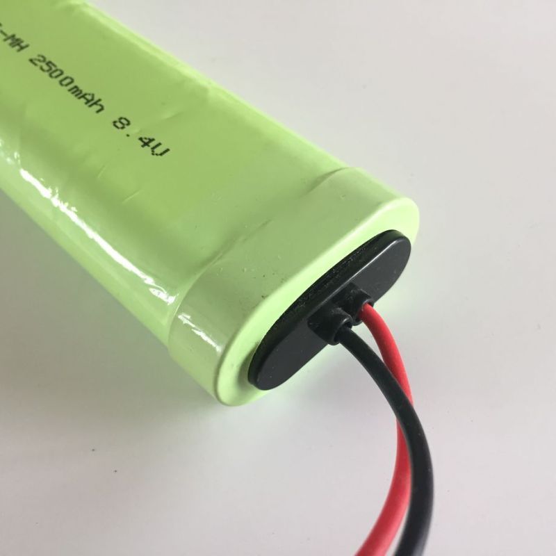 8.4V 2500mAh Ni-MH uppladdningsbart batteri för fjärrstyrda fordon miljövänligt effektiv energilösning