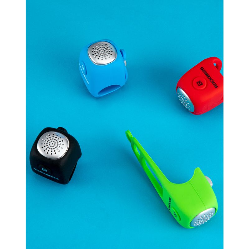 ROCKBROS Elektrisk Cykelklocka 110 dB Horn Regntålig för Säker Cykling MTB Cykelstyre Anpassa Cykel