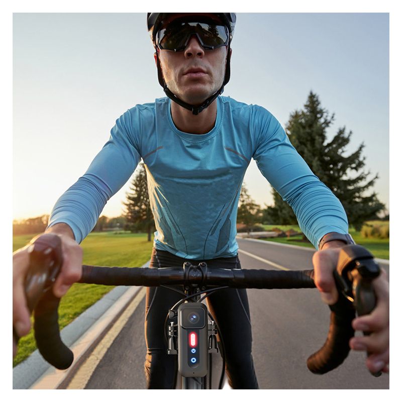 1080P Cykelinspelare Cykelbakljus Multifunktionell Kamera för Cykelsäkerhet och HD Videoinspelning