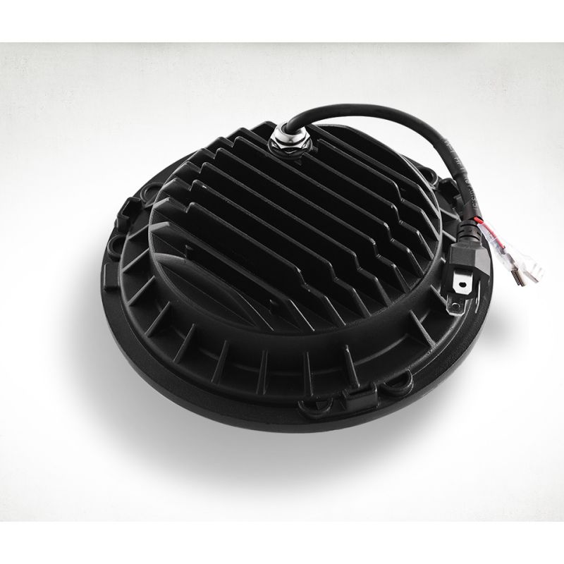 CO LIGHT 7 tums LED-strålkastare H4 DRL för Jeep Wrangler och Lada Niva Väderbeständig multifunktionell halo