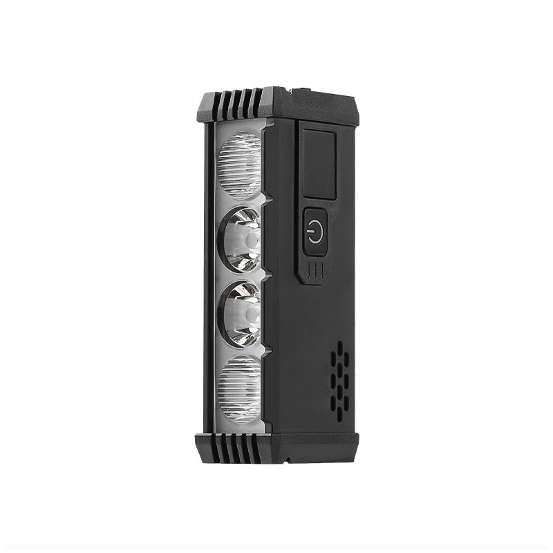 ACRUNU LED Cykellampa USB-C Laddningsbar, Cykel Strålkastare 4000 Lumen, 4 Lägen, Cykelsäkerhet