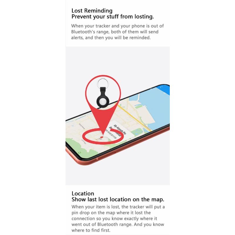 Kraftfull Mini GPS Tracker Bluetooth 4.0 för husdjur och barn med kompakt design och personlig säkerhet