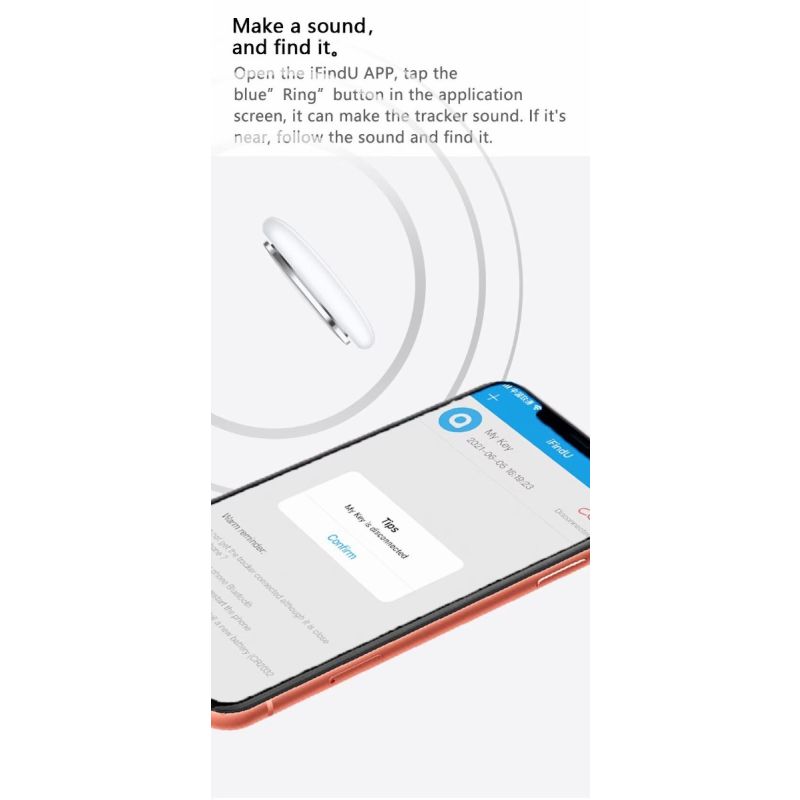 Kraftfull Mini GPS Tracker Bluetooth 4.0 för husdjur och barn med kompakt design och personlig säkerhet