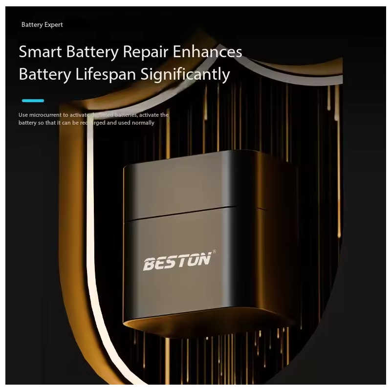 Beston Smart Batteriladdare Set 8 AA 1.5V Litiumbatterier 3600mWh – Snabbladdning, Överladdningsskydd