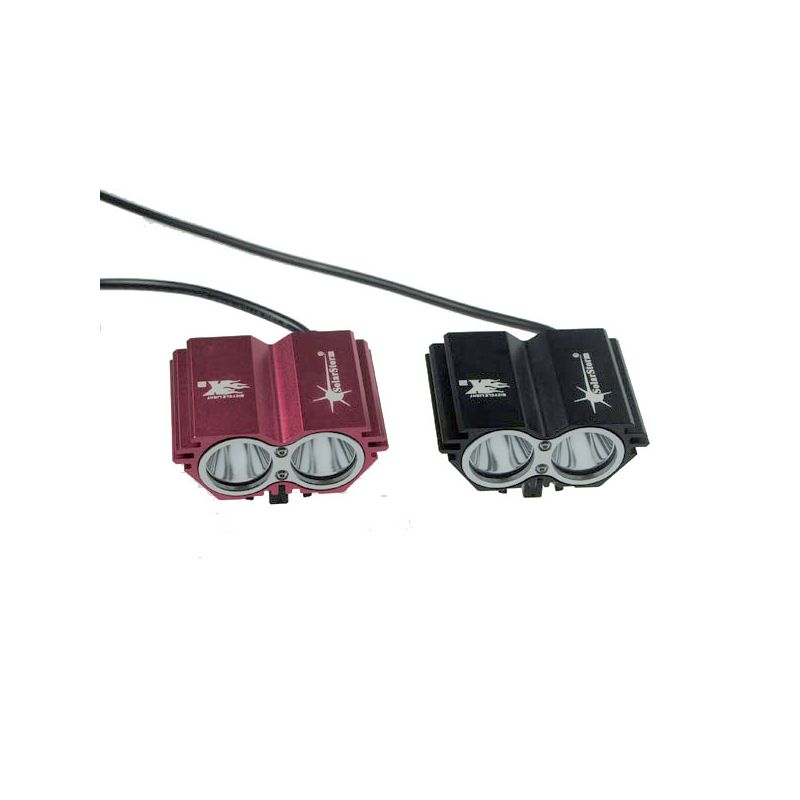 SOLARSTORM X2 2XU2 LED cykel framljus 2000 Lumens vattentät IP65 för nattliga äventyr och hög prestanda