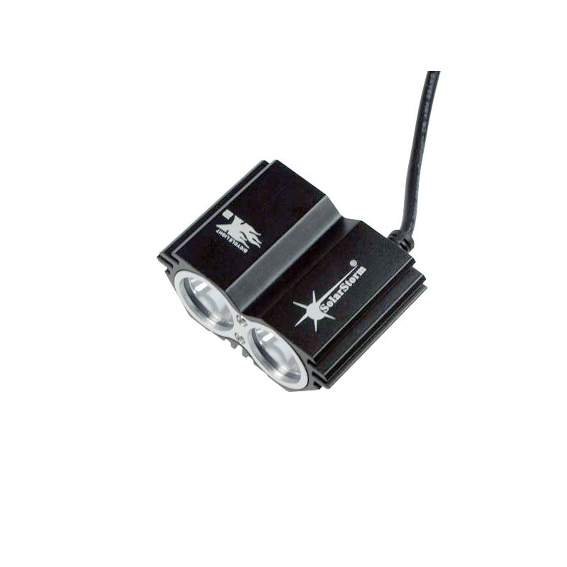 SOLARSTORM X2 2XU2 LED cykel framljus 2000 Lumens vattentät IP65 för nattliga äventyr och hög prestanda