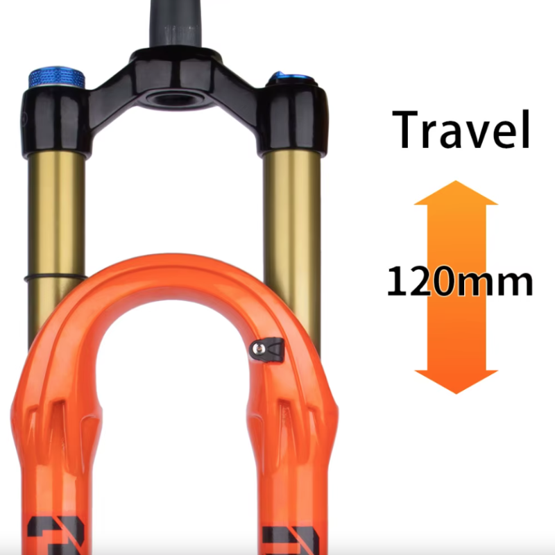 BOLANY mountainbikegaffel 27,5/29 tum med cykelfjädring högpresterande MTB luftfjädring för cykelkomfort