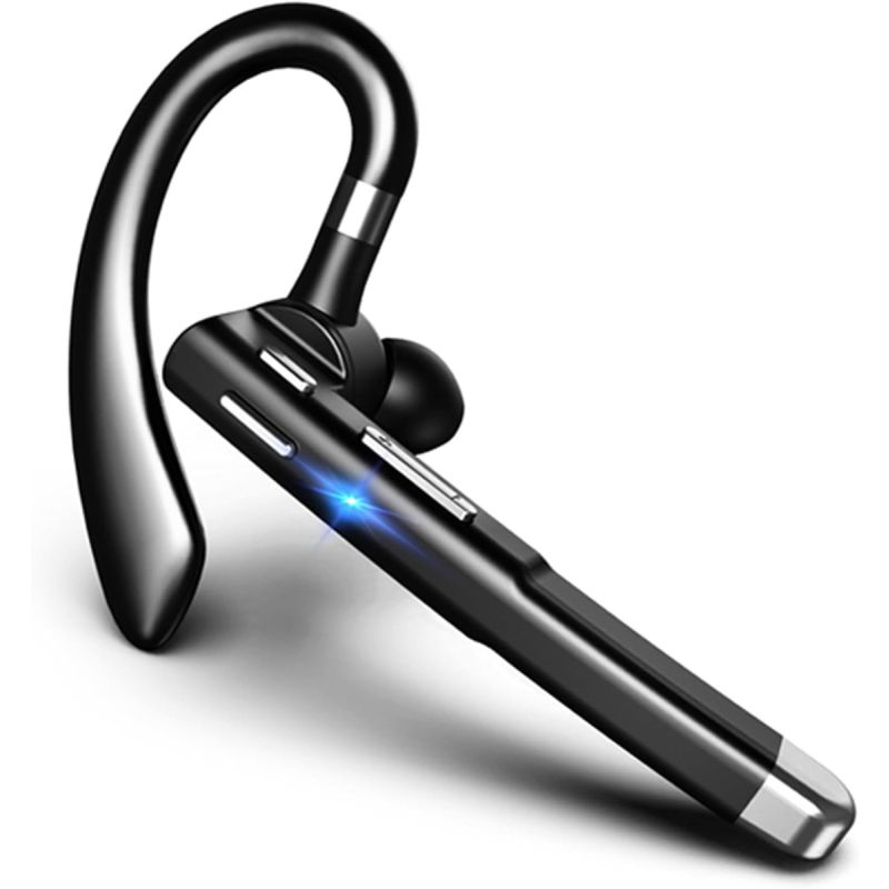 Trådlöst headset för företag, hörlurar med inbyggd mikrofon, brusreducerande hörlurar, 5.3 handsfree, sporthörlurar
