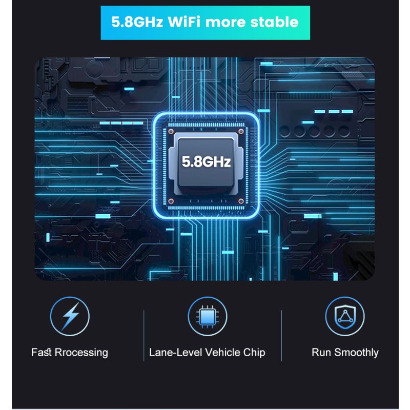 CarlinKit 4.0 trådlös CarPlay för Audi VW Porsche Kia Android Auto Adapter enkel installation kompakta