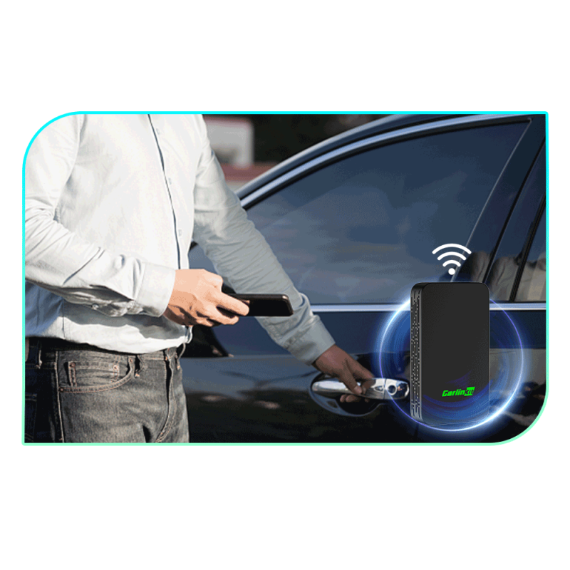 CarlinKit 2air 5.0 CarPlay Trådlös Adapter för iPhone och Android trådlös anslutning och sömlös integration