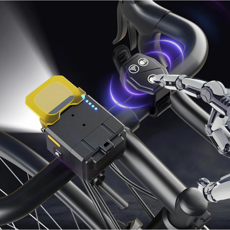 Nitebeam Cykelfrontljus 30W Kraftfull Belysning Robust Aluminiumlegering Handsfree Drift Cykelsäkerhet