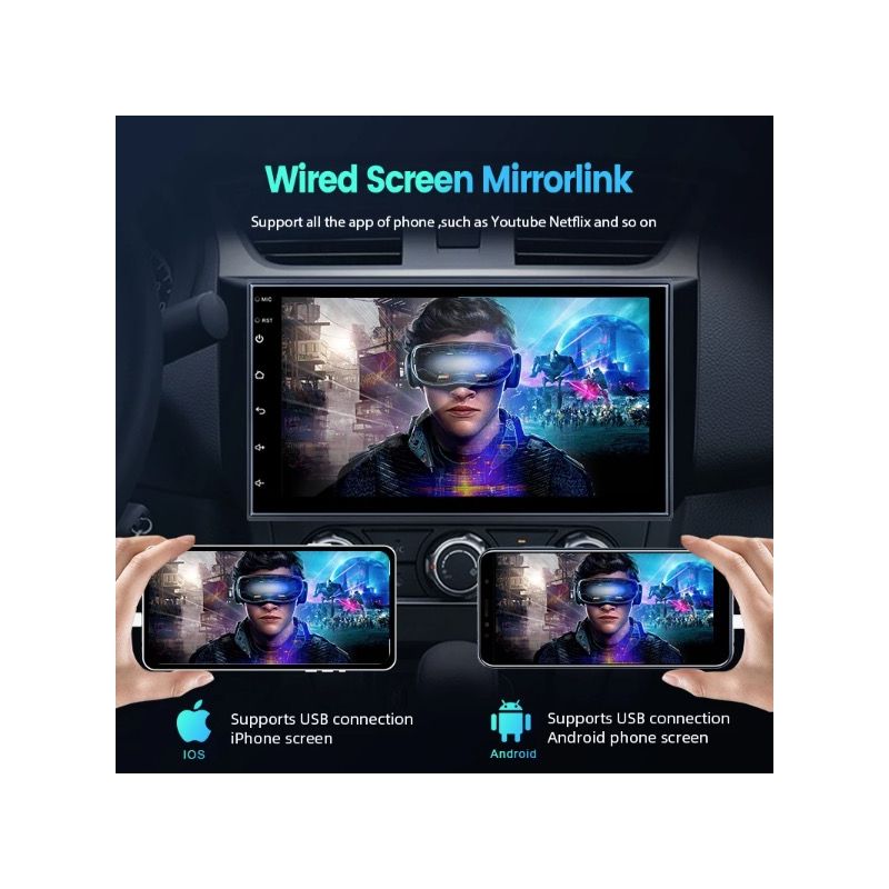 CarlinKit USB CarPlay Dongle innovativt multimedia tillbehör enkel installation för Android bilradio 5G-processor