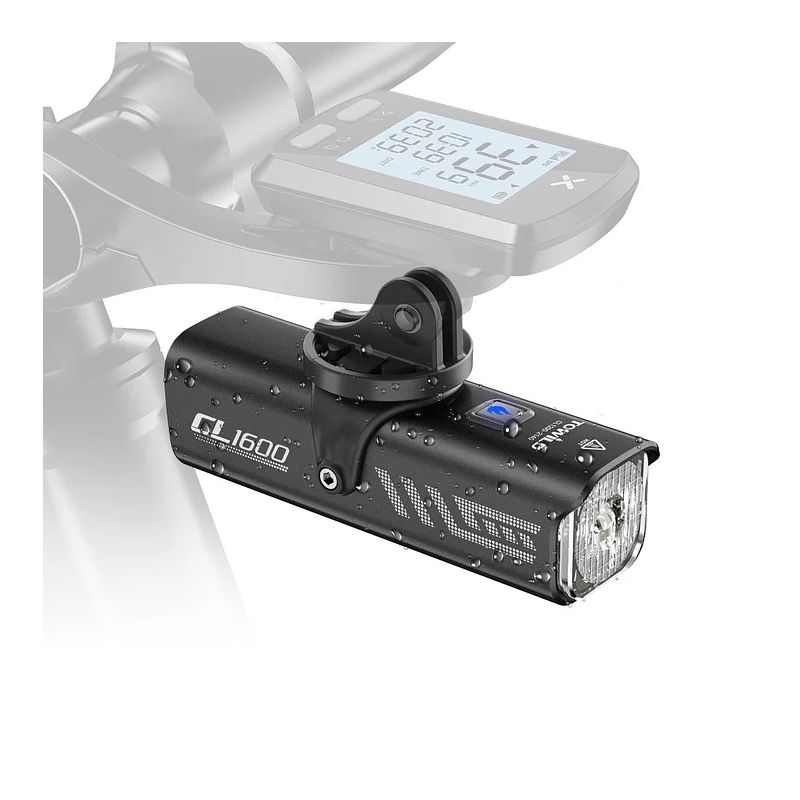 TOWILD CL1600 LED Cykellampa 1600LM USB Uppladdningsbar Framlampa för Stadscykling och Terrängäventyr