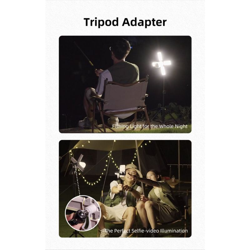 Klarus CL2 750 Lumen campinglykta med frifällbar 90-graders justering och 7 ljuslägen för utomhusbruk